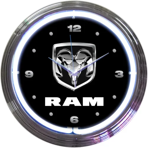 Reloj de neón Ram