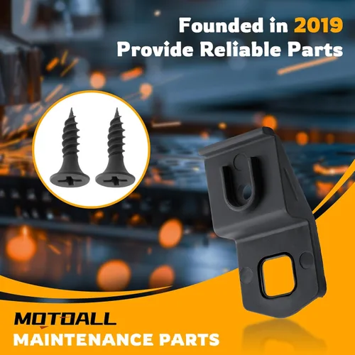 Vista 6 de MOTOALL 63117182519 Kit de reparación de lengüeta de montaje de faros delanteros para BMW E92 E93 Coupe Convertible 2007-2013