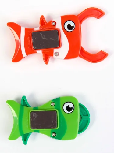 Vista 3 de Shrockie Clips magnéticos para bolsas de pescado, juego de 2 piezas, surtido