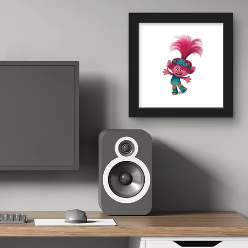 Vista 5 de Trends International Gallery Pops Trolls Band Together - Póster de pared de amapola, 12.00 x 12.00 pulgadas, versión de marco negro