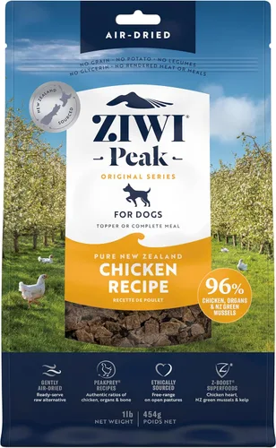 Vista 24 de ZIWI Peak - Alimento para perros secado al aire, carne de res, totalmente natural, alta proteína, sin granos, ingredientes limitados