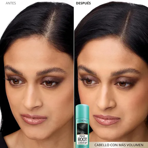 Vista 5 de Tinte cubre raíces L 'Oreal Paris Cabello Color , Total 1, Negro