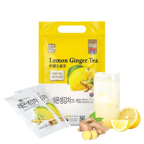 Vista 11 de [Nokchawon] Bolsitas de té de cítricos con miel (Yuzu) - Concentrado líquido de frutas para calmar té caliente y helado Ade - Té cítrico coreano