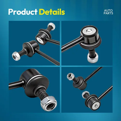 Vista 8 de K750382 - Barra estabilizadora delantera compatible con Dodge Journey 2009-2020, kit de eslabones de barra estabilizadora de suspensión, 2 piezas