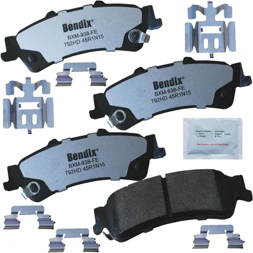 Vista 95 de Pastillas de freno Bendix Fleet Metlok MKD52FM para Apollo, Centurion, Century, Chasis Comercial, Electra, Estate Wagon, GS, 50, 400, 455, LeSabre