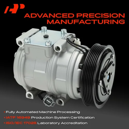 Vista 3 de A-Premium Compresor de aire acondicionado con embrague compatible con Toyota Camry 1994-2001, Avalon 1995-1999, Solara 1999-2003, Lexus ES30