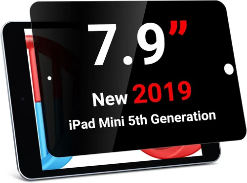 ZOEGAA Pantalla de privacidad para iPad Mini 5, protector de pantalla de privacidad compatible con iPad Mini 5 (2019) y iPad Mini 4, anti luz azul