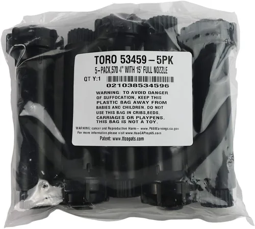 Vista 2 de Toro Paquete de 5, 570 4 pulgadas con boquilla completa de 15 pies
