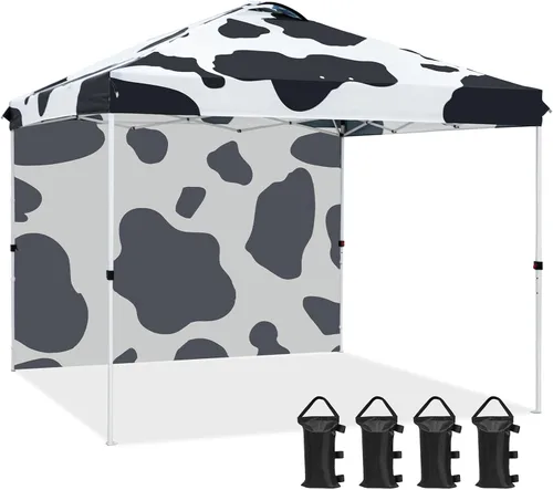 Vista 78 de EAGLE PEAK - Tienda de campaña desplegable con toldo, 1 pared lateral, fácil de montar, tienda para eventos, protección solar para exteriores, bolsa