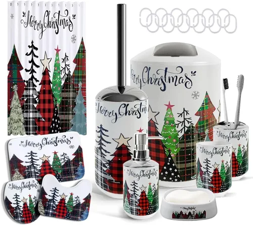 Vista 39 de Clara Clark - Tapete de baño de espuma viscoelástica ultrasuave, antideslizante y absorbente. Juego completo, negro