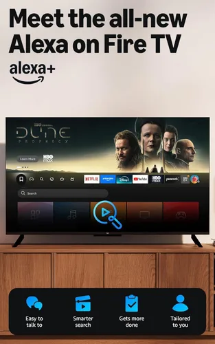 Vista 5 de Amazon Fire TV Stick 4K Select (modelo más reciente): streaming en 4K, búsqueda con inteligencia artificial y TV en vivo gratis