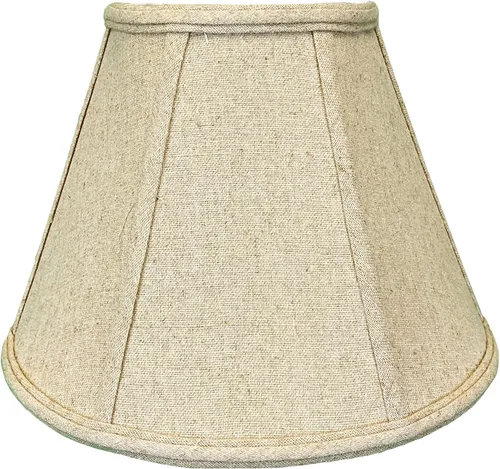 Vista 109 de Royal Designs, Inc. BS-707FC-6AGL Deep Empire Basic - Pantalla para lámpara con clip de llama, 3.5 x 6 x 5.75 pulgadas, color dorado antiguo