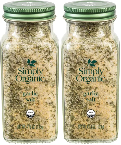 Vista 8 de Simply Organic Spice Right - Mezclas de condimentos diarios, ajo y hierbas, 2 onzas