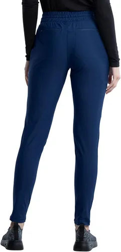 Vista 5 de Form Scrub Pants para mujer elástico tejido con cordón para mujer CK095