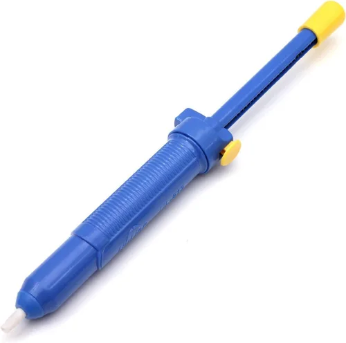 Vista 2 de GBSTORE Azul 13 "succión vacío desoldar bomba de soldadura Soldador removedor herramienta de mano