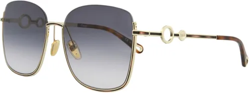 Vista 2 de Gafas de sol Chloé CH 0070 SK- 001 OroAzul, Dorado, azul y dorado., 5918145