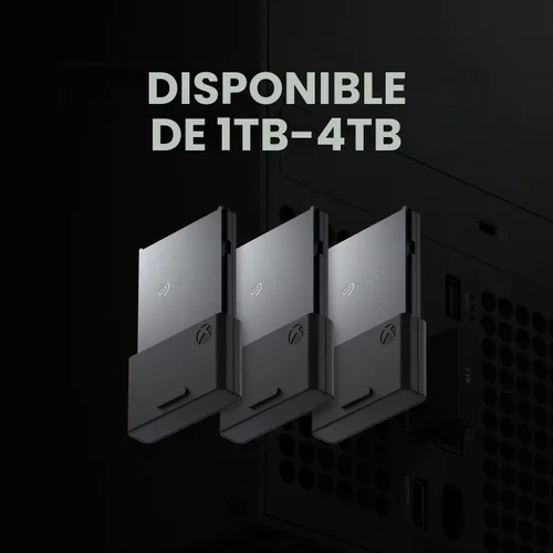 Vista 6 de Tarjeta de expansión de almacenamiento Seagate para Xbox Series X S de 1 TB en estado sólido - SSD de expansión NVMe para Xbox Series X S