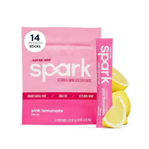 Vista 19 de AdvoCare Spark Cherry Energy Drink 14 bolsas de una sola porción (3.5 onzas)