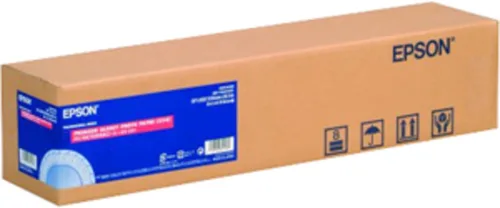 Epson S041638 Premium - Rollo de papel fotográfico brillante, 9.52 oz, 24" x 100 pies, color blanco