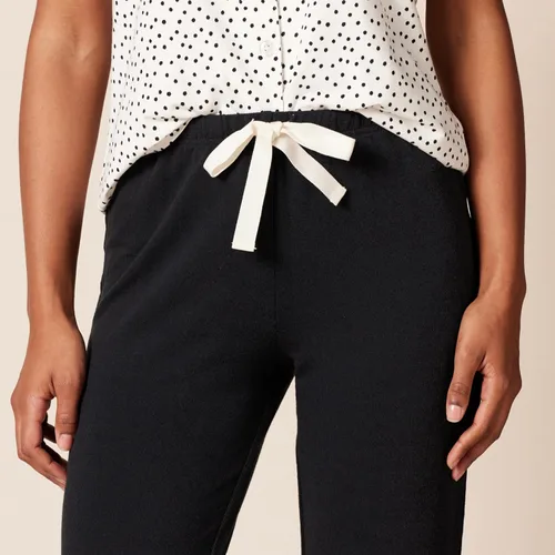 Vista 4 de Tienda Essentials Womens Lightweight Lounge Terry Jogger Pajama Pant (Available in Plus Size)