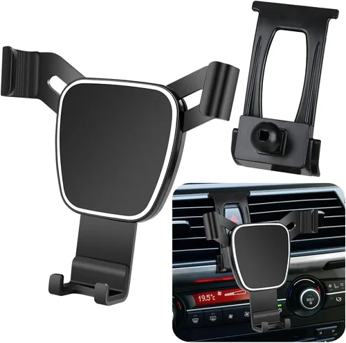 Soporte de teléfono de coche para BMW X5 2007-2013, BMW X6 2008-2014 E70 E71 3.0si 4.8i xDrive 30i 35d 48i 50i Accesorios de automóvil Soporte de