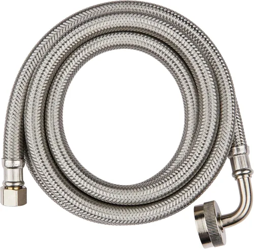 Vista 9 de EFIELD Accesorios para electrodomésticos Manguera para lavavajillas con codo FGH de 90 grados, longitud de 4 pies, línea de suministro de agua