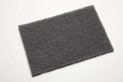3M Scotch-Brite 7446 - Almohadilla de mano de mezcla de carburo de silicio no tejido, grado medio, 6 pulgadas de ancho x 9 pulgadas de largo, 65056