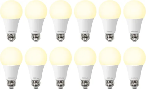 Vista 7 de DEGNJU Bombillas LED, luz diurna, de 5000 K, equivalentes a 60 W, bombillas estándar A19, 800 lm, 15,000 horas, base E26, no regulables, de 8.5 W
