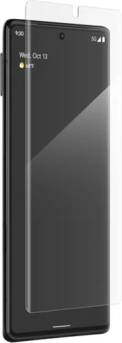Vista 9 de ZAGG InvisibleShield Fusion con D3O para Google Pixel 6 Pro - Protección de pantalla híbrida flexible - Reforzada con D3O - Protección extrema