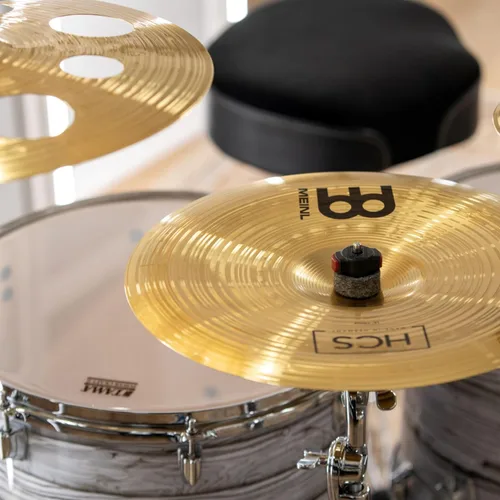 Vista 9 de Meinl Cymbals HCS141620+10 HCS Pack juego de platillos con hi hat de 14", crash de 16", ride de 20", más un splash de 10" gratis (VIDEO)
