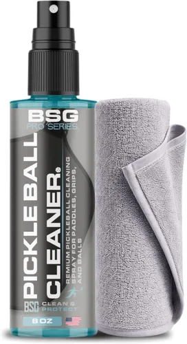 Pickleball Paddle Cleaner, Grip & Paddle Reset Spray, Erase Dirt & Grime, Improve Accuracy, Remove Sweat and Scum | Two Pack