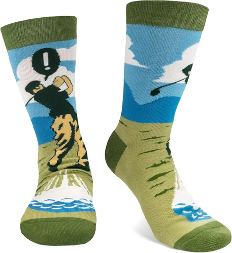 Vista 4 de Lavley Novelty Golf Socks - Funny Golf Gifts Stocking Stuffers for Men and Women