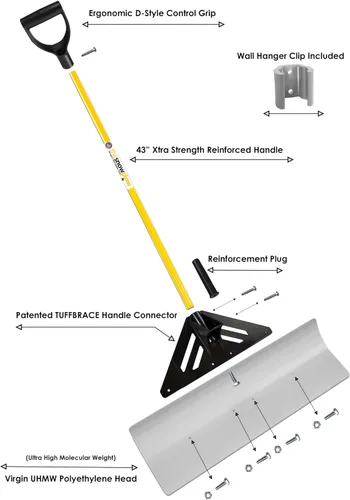 Vista 9 de El quitanieves quitanieves - 18 pulgadas de ancho, número de modelo 14A7A5BA011