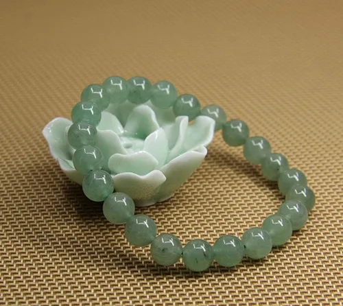 Vista 3 de Angelstones - Pulsera elástica unisex de 7 pulgadas, hecha a mano, con piedras semipreciosas de 8 mm (0.31 pulgadas)