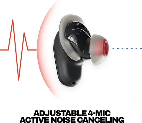 Vista 4 de Skullcandy Method 360 ANC - Auriculares inalámbricos con sonido de Bose Hueso