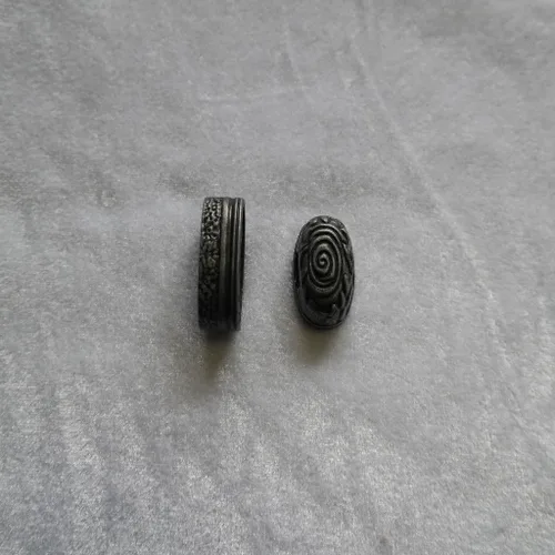 Vista 40 de Espada samurái japonesa KOSHIRAE – Aleación de Fuchi Kashira 01-44