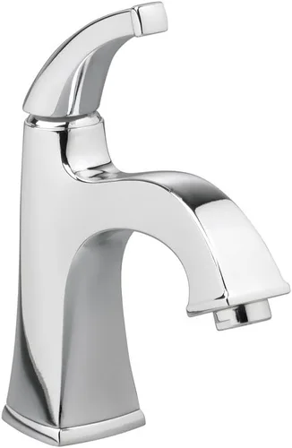 American Standard 2555.101.002 Town Square Monoblock Grifo de lavabo con drenaje de conexión de velocidad, cromo pulido