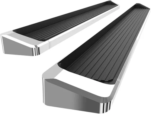 Vista 7 de APS, estribos de 12.7 cm en negro mate compatibles con Ford Expedition 2003-2017 (excluye modelo EL) (no se ajusta a la edición Funkmaster Flex)