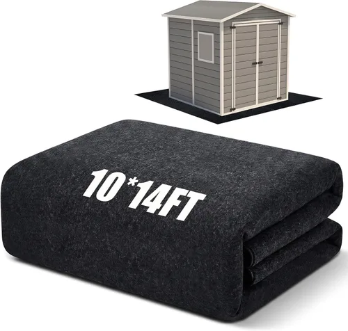 Vista 17 de Haull - Tapete para cobertizo de almacenamiento al aire libre, tapete impermeable para cochera al aire libre, tapete de patio acolchado y suave