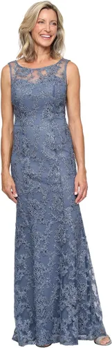 Vista 8 de Alex Evenings Vestido largo sin mangas para madre de la novia con chal para mujer Champán
