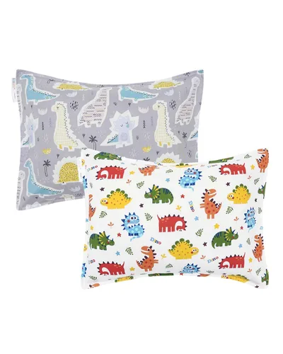 Vista 62 de ALVABABY Paquete de 2 fundas de almohada de algodón orgánico para niños pequeños, fundas de almohada para niños de 13 x 18 pulgadas o 12 x 16