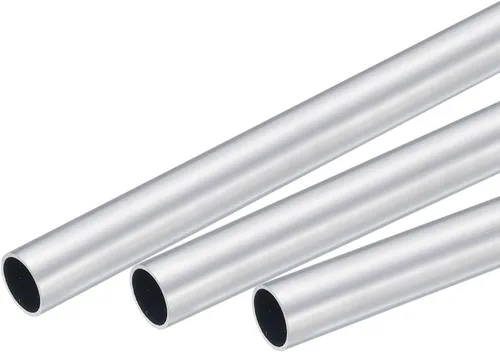 Vista 17 de uxcell Tubo redondo de aluminio 6063 0.157 in OD 0.079 in diámetro interior 984.3 ft m longitud tubería