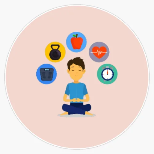 Healthy Mind Sticker Vinyl Decal Car Laptop Wall Window Bumper Sticker 5"