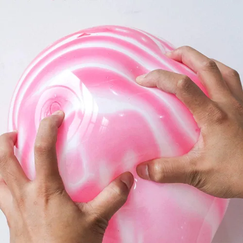 Vista 7 de Globos de látex de ágata arco iris, globos de fiesta para bodas, cumpleaños, baby shower, vacaciones, fiestas de Navidad, suministros de decoración