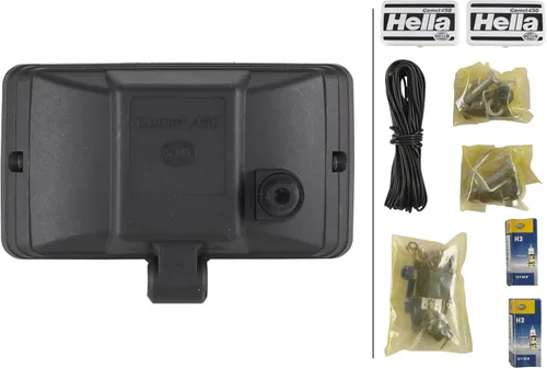 Vista 5 de HELLA 005860601 450 KIT DE LÁMPARA DE NIEBLA (LENTE CLARA) H3 12V SAE/ECE, Multi