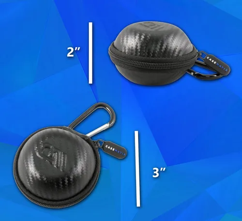 Vista 2 de CASEMATIX Estuche de transporte OBD compatible con herramienta de diagnóstico Bluetooth OBD2 FIXD para monitor de salud de auto, solo estuche