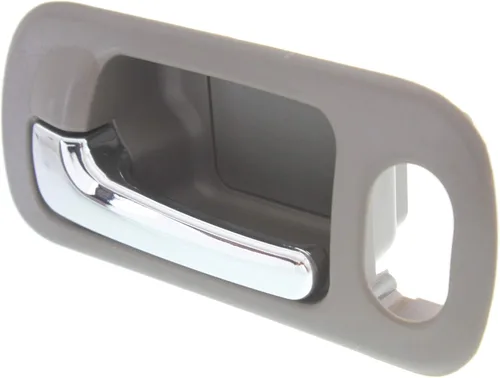 Vista 2 de Garage-Pro Manija de puerta interior compatible con Honda Civic Sedan 2001-2005, parte delantera, bisel marrón del lado del conductor con palanca