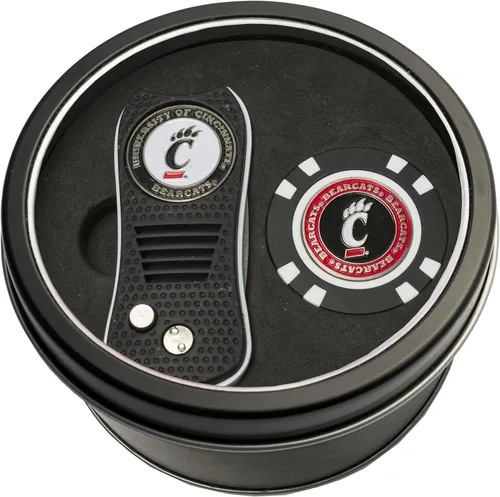 Vista 49 de Team Golf NCAA - Juego de regalo de lata unisex para adultos con herramienta Switchfix Divot y chip de golf