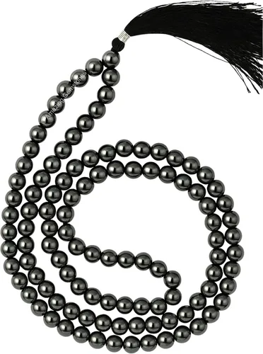 Vista 69 de Collar y Pulsera de Cuentas de Oración Japa Mala de Amazing Gemstone, 108 Cuentas para Meditación turquesa (African Turquoise)