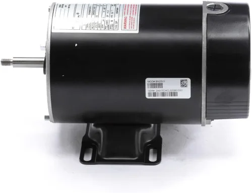 Vista 6 de A.O. Smith BN25V1 1 HP, 3450 RPM, 1 velocidad, 115 voltios, 12 amperios, 1 factor de servicio, marco 48Y, PSC, carcasa ODP, motor de piscina de base